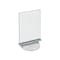 Azar Displays Two-Sided Revolving Acrylic Sign Holder, 8.5inW x 11inH, 2PK 108554 - alternate 1
